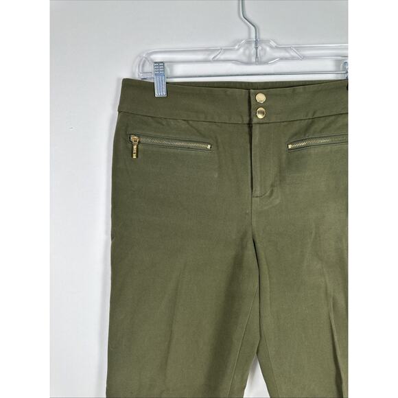 Ralph Lauren Olive Green Pants Slacks 6 Petite - Picture 2 of 10